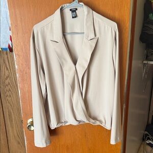 Express Women's wrap top